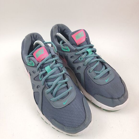 Nike Revolution 2 Womens blue gray Graphite/P Sneakers Gray Pink shoes Size 9.5 - Picture 2 of 10